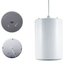 ITC/Indoor Pendant Speaker, 3.75W-7.5W-15W, 100V, 6", aluminum