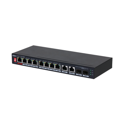 [DH-PFS3008-8GT-96] Dahua/8-Port Unmanaged Desktop Switch with 8 Port PoE/MOI Approved