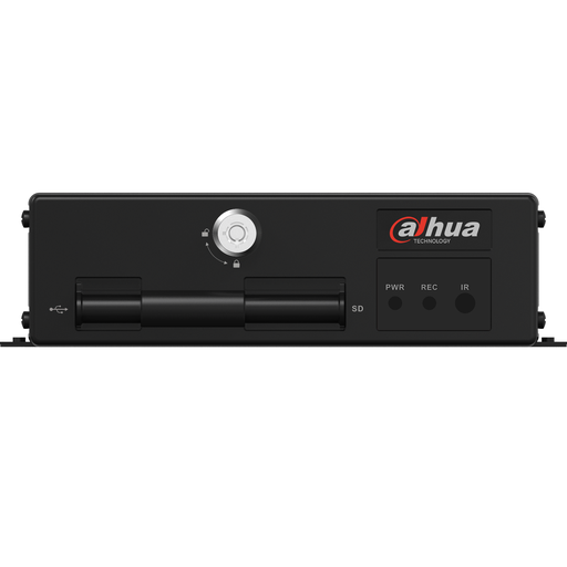 [DHI-MXVR1004-GFW] Dahua/Mobile Video Recorder/4 Channels H.265 Penta-brid 2 SD Mobile Video Recorder