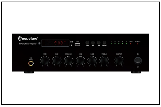[SV-AL24800B] Amplifier 480Watt/Secuview