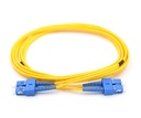 Fiber Patch Lead -LC-LC- 9/125 -2M Yellow