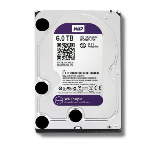 [WD60PURX] Hard Disk /HDD6TB