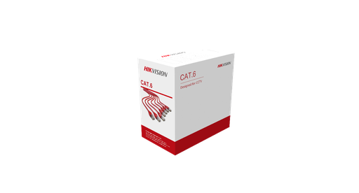 [DS-1LN6U-SC0] HikVision/UTP/CAT6/23 AWG/305/Meter/Orange Coulour