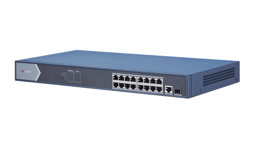 [DS-3E0518P-E (O-STD)] Hikvision/16 Port/Unmanaged/Gigabit/POE Switch/MOI